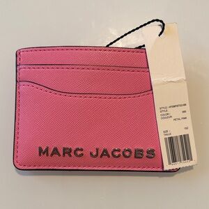 Marc Jacobs Petal Pink Card Holder Authentic new with tags